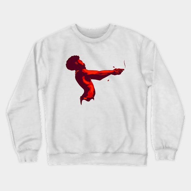 This is America Crewneck Sweatshirt by Woah_Jonny